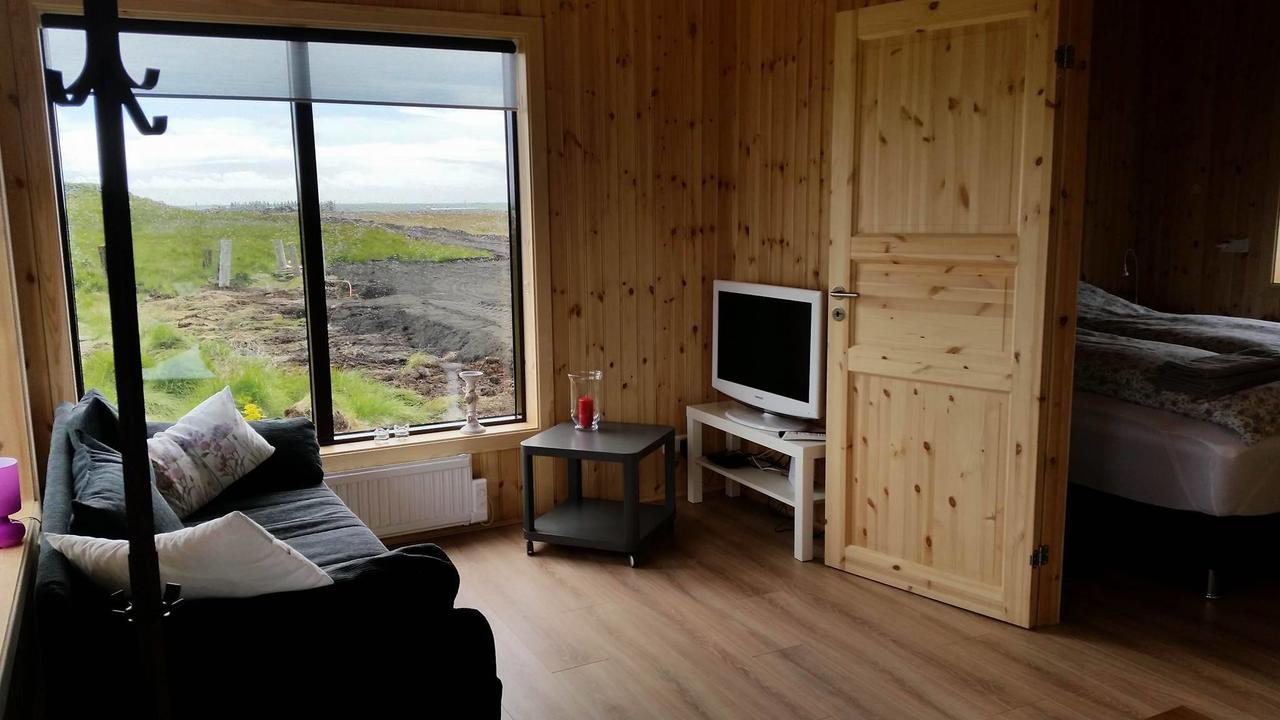 Hekla Cabin 3 Volcano And Glacier View Hella Exteriér fotografie