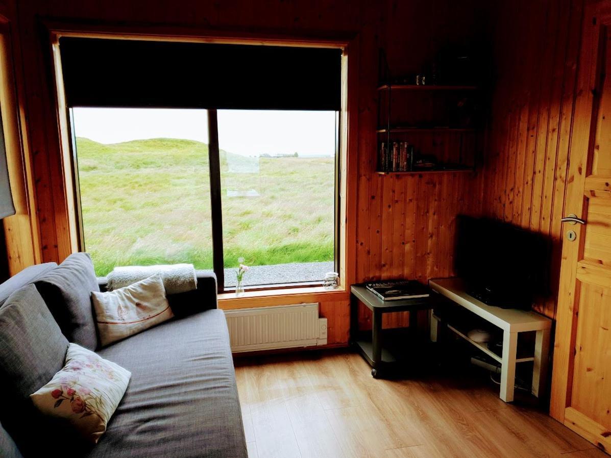 Hekla Cabin 3 Volcano And Glacier View Hella Exteriér fotografie